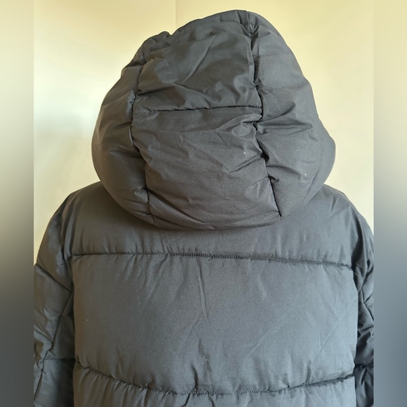NWT London Fog Black Long Puffer Coat - X-Large - Picture 10 of 16